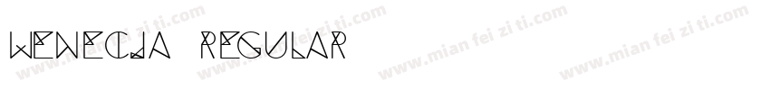 Wenecja Regular字体转换